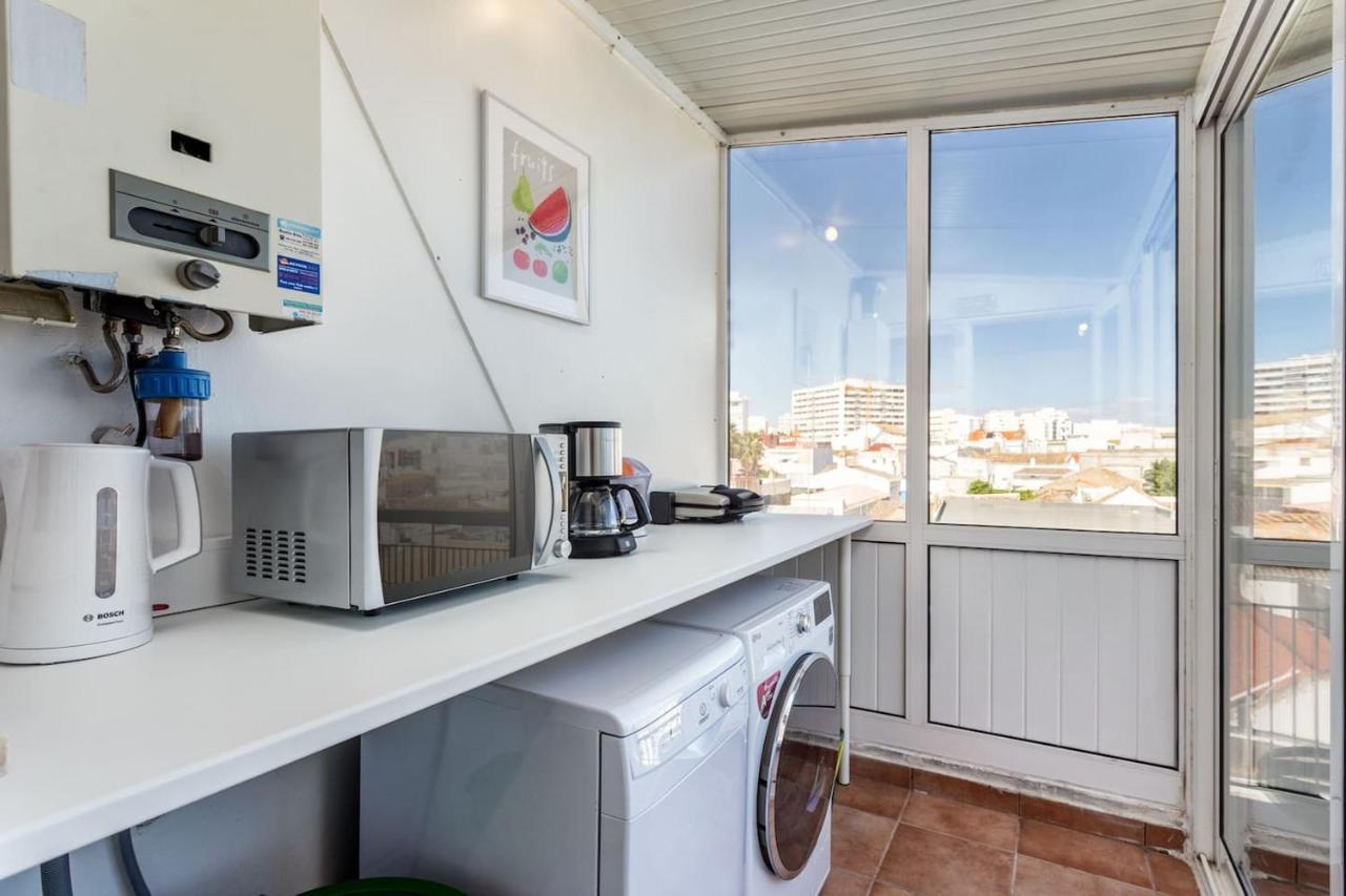 Marina Penthouse Faro Center Apartment Exterior photo